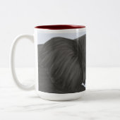 愛らしいゾウと可愛いラディバグのコフ ツートーンマグカップ (左)