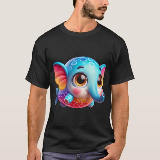 愛らしいゾウハゼ Tシャツ (正面)