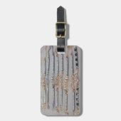 愛らしいダイヤモンドジュエリー ハートデザイン アートコレクション ラゲッジタグ (正面縦)