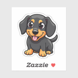 愛らしいダシュント、かわいいシャルマー、小 シール