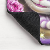 愛らしいチェシャ子猫 マウスパッド (コーナー)