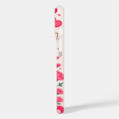 愛らしいチワワとピンクのハート Case-Mate iPhoneケース (裏面 / 左)