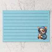 愛らしいチワワCupコーヒー ペーパーパッド (正面)