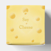 愛らしいチーズキューブ魅力的カスタムチーズ フェイバーボックス (上部)