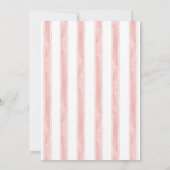 愛らしいテディベアベビーシャワー招待状 招待状 (裏面)