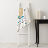 愛らしいテディベア男の赤ちゃん誕生統計 シェルパブランケット (インサイチュ)