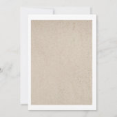 愛らしいテディベア赤ちゃんシャワー招待状カード 招待状 (裏面)