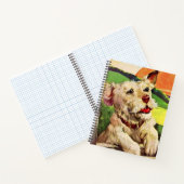 愛らしいテリアプリント ノートブック (内部)