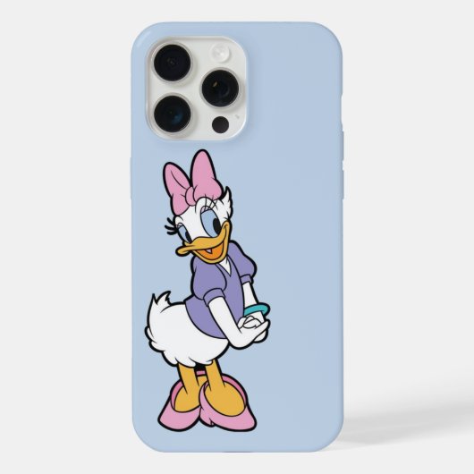 愛らしいデイジーダック iPhoneケース (裏面)