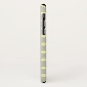愛らしいデイジー、花、ドット模様 - 名入れ Case-Mate iPhoneケース (裏面/左)