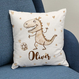 愛らしいトレックス遊のサッカー クッション