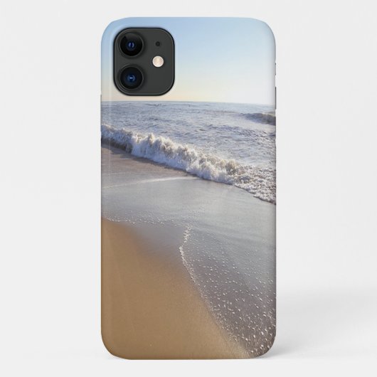 愛らしいトロピカルビーチ、砂の波 Case-Mate iPhoneケース (裏面)