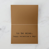 愛らしいドイツの羊飼いバレンタイン・デイ・カード シーズンカード (内部)