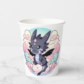 愛らしいドラゴンベビーシャワー 紙コップ (正面)