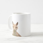 愛らしいドラゴン コーヒーマグカップ (正面左)
