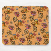 愛らしいドーナツとお茶 マウスパッド (正面)