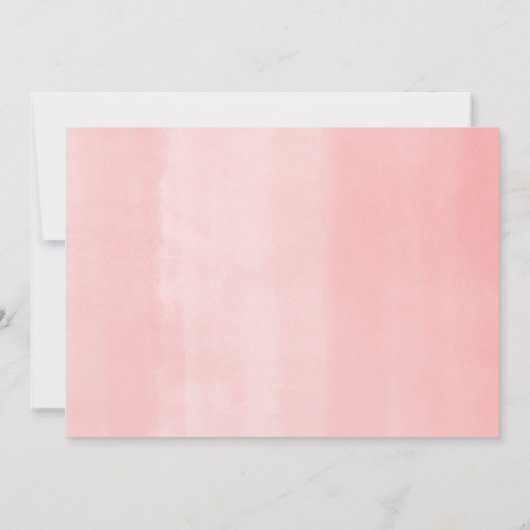 愛らしいナマケの女の子のベビーシャワーで車を運転する 招待状 (裏面)