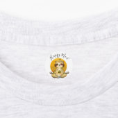 愛らしいナマケモノの赤ちゃんシャワー ラベル (貼付)