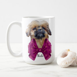 愛らしいナラ シーツゥー 子犬 コーヒーマグカップ