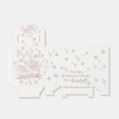 愛らしいナルハルとマーメイドパステルパーソナライズされた フェイバーボックス (折り畳みなし)