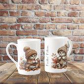 愛らしいニットンキッチンボーン中国マグ ボーンチャイナマグカップ