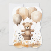 愛らしいニュートラルテディベアベビー発表 (裏面)