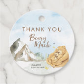 愛らしいニュートラルベアリアリーマーズベビー フェイバータグ (正面)