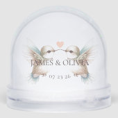 愛らしいハミングバード追加フォトドーム (裏面)