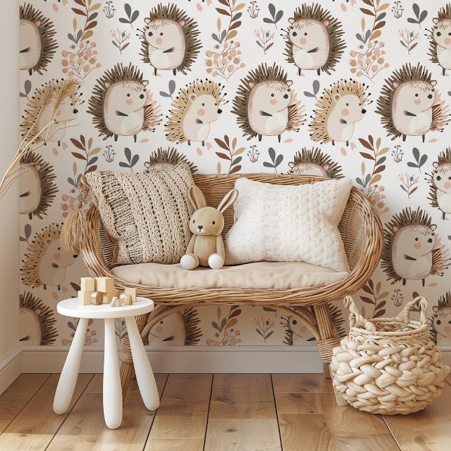 愛らしいハリネズミの森 壁紙 (クリエイターアップロード済み)