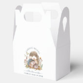 愛らしいハリネズミ家族の赤ちゃんシャワーへようこそ フェイバーボックス (オープン)