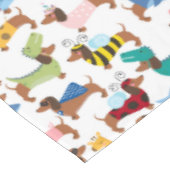 愛らしいハロウィンダッシュンズインコスチューム テーブルクロス (アングル)