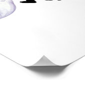 愛らしいハロウィーンデュオフレンドリー幽霊とブラックCa ポスター (角)