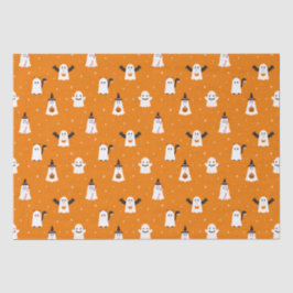 愛らしいハロウィーントリックまたは治療幽霊 薄葉紙