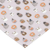 愛らしいハロウィーンフイルズパターン テーブルクロス (アングル)