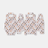 愛らしいハロウィーンフイルズパターン フェイバーボックス (折り畳みなし)