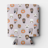 愛らしいハロウィーンフイルズパターン 缶クーラー (裏面)