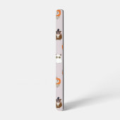 愛らしいハロウィーンフイルズパターン SAMSUNG GALAXYケース (左側面)