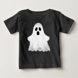 愛らしいハロウィーン幽霊 ベビーTシャツ