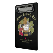 愛らしいハンディマン&カーペンターガーデン格言 ミニクリップボード (アングル2)