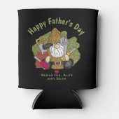 愛らしいハンディマン&カーペンターガーデン格言 缶クーラー (正面)