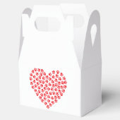 愛らしいハートとPaws紙お気に入りボックス フェイバーボックス (オープン)