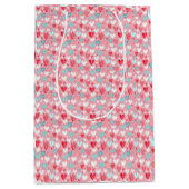 愛らしいハート抱き枕 ミディアムペーパーバッグ (正面)