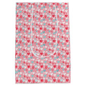 愛らしいハート抱き枕 ミディアムペーパーバッグ (裏面)