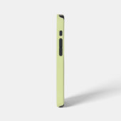 愛らしいバイソンが楽しそうに走って iPhoneケース (左側面)
