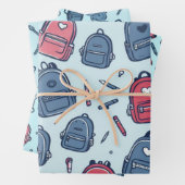 愛らしいバックパック美学 ラッピングペーパーシート (インサイチュ)