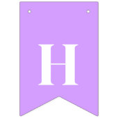 愛らしいバニーをテーマにした誕生日 バンティングフラッグ (第2の旗)