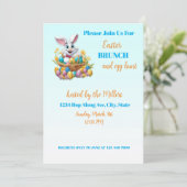 🐇愛らしいバニーイースターブランチ&エッグ狩り 招待状 (スタンド正面)