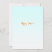 🐇愛らしいバニーイースターブランチ&エッグ狩り 招待状 (裏面)