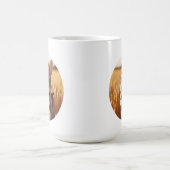 愛らしいバニープラッシュ玩具 コーヒーマグカップ (中央)