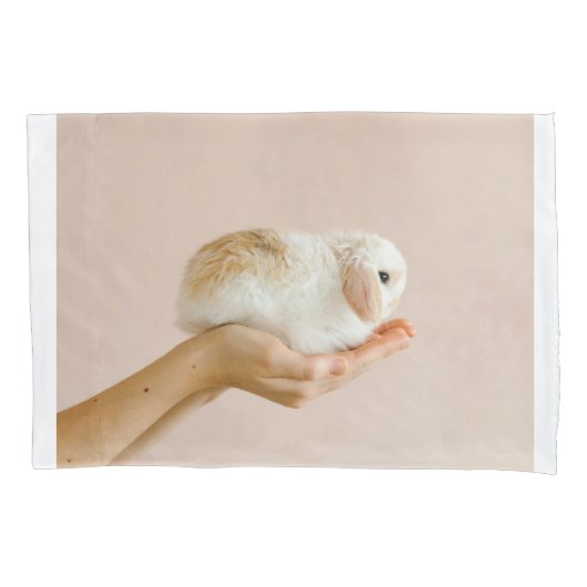 愛らしいバニー枕カバー 枕カバー (正面)